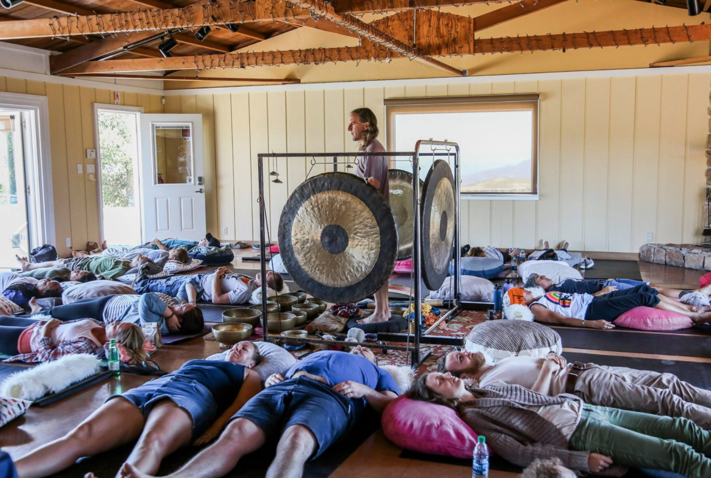 Sound bath led by Danny Goldberg