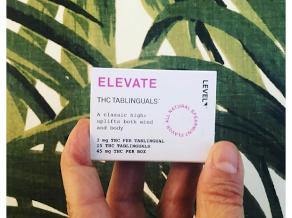 Level Elevate cannabis tablinguals